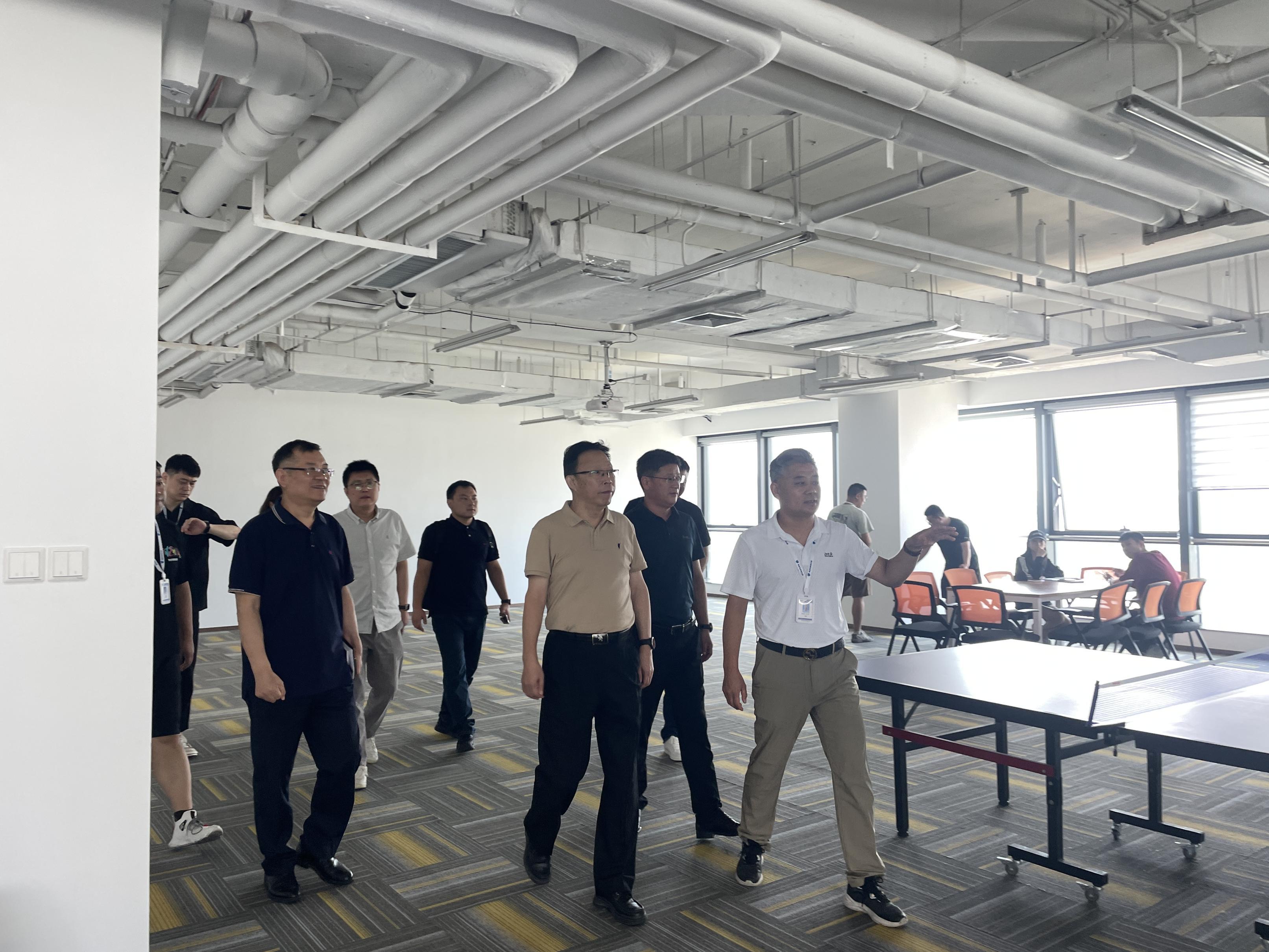 欢迎连云港领导一行参观交流！